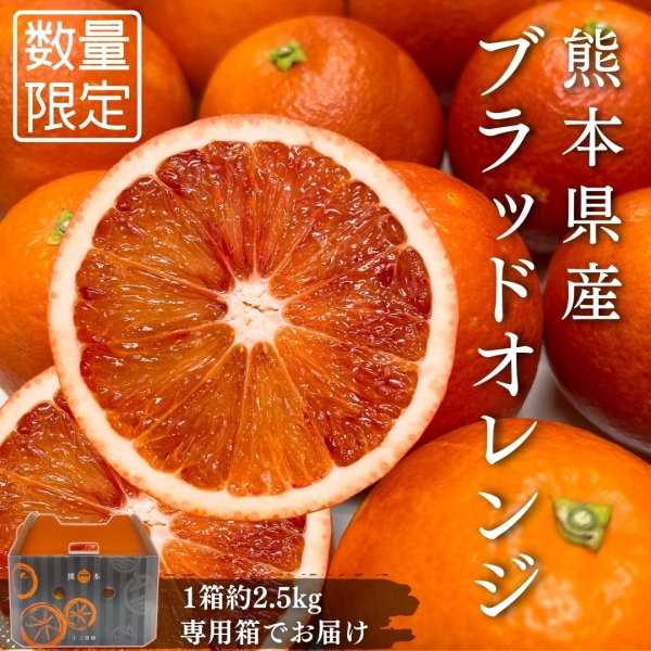 【超希少】熊本県産ブラッドオレンジ 2.5㎏