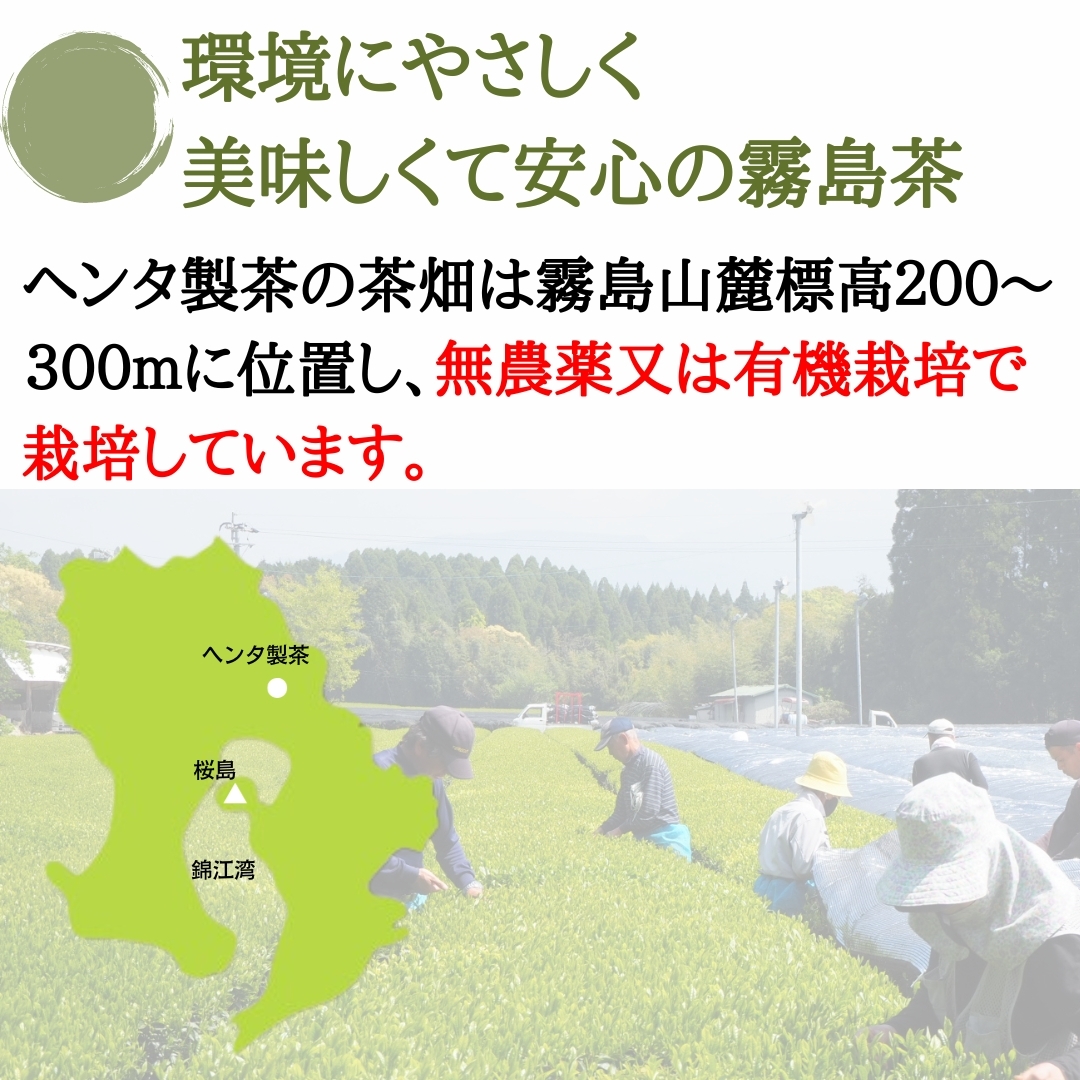霧島の抹茶5点セット ヘンタ製茶
