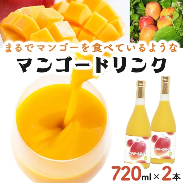 宮崎果汁　マンゴードリンク720ml　2本セット