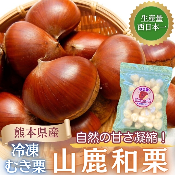 【熊本県産】山鹿和栗(冷凍むき栗)■