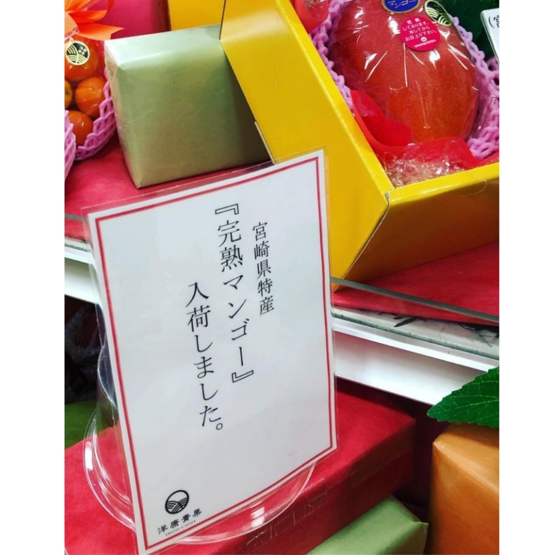 果汁たっぷり！宮崎県産完熟マンゴー2L(360〜449g)×8玉