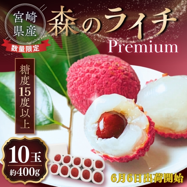【数量限定】宮崎県産森のライチプレミアム