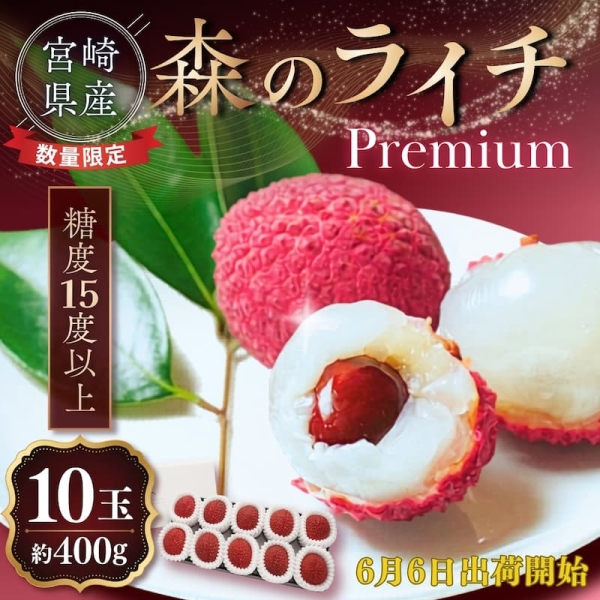 【数量限定】宮崎県産森のライチプレミアム（送料込み）