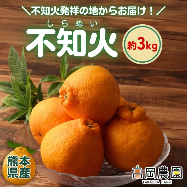 【熊本県産】不知火3㎏