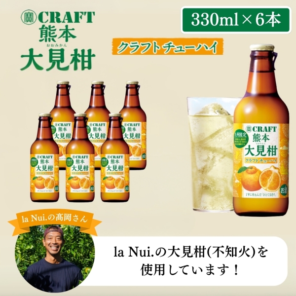寶CRAFT 熊本大見柑チューハイ330ml✕6本