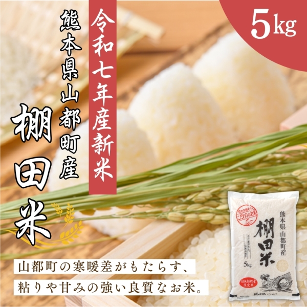 【令和七年産新米】熊本県山都町産棚田米 5kg