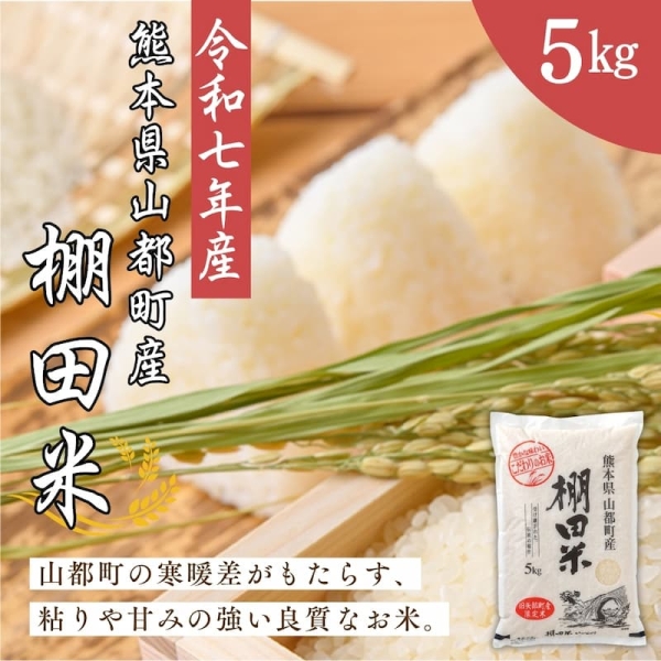 【令和七年産】熊本県山都町産棚田米 5kg