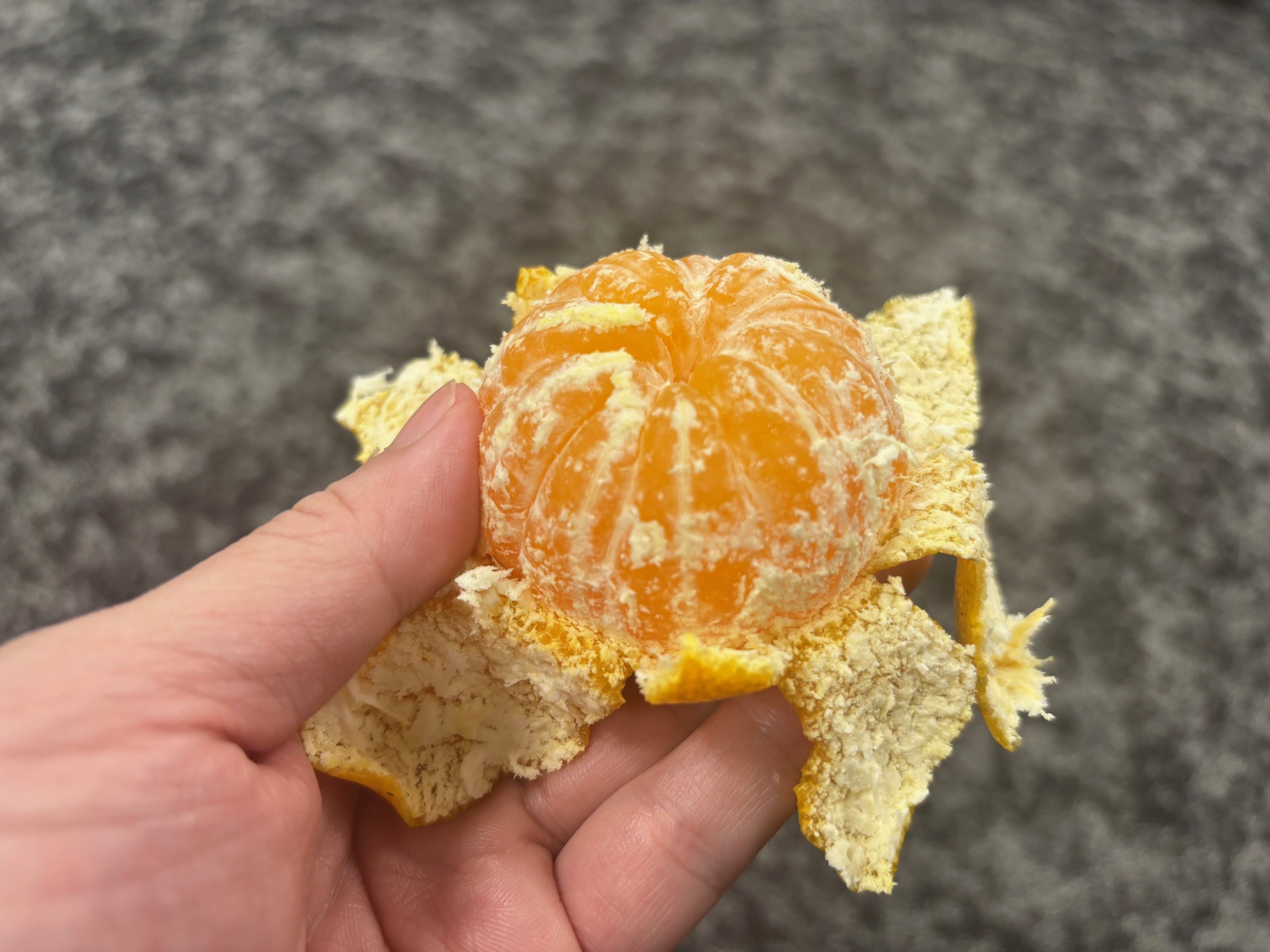 皮がうすい上三みかん