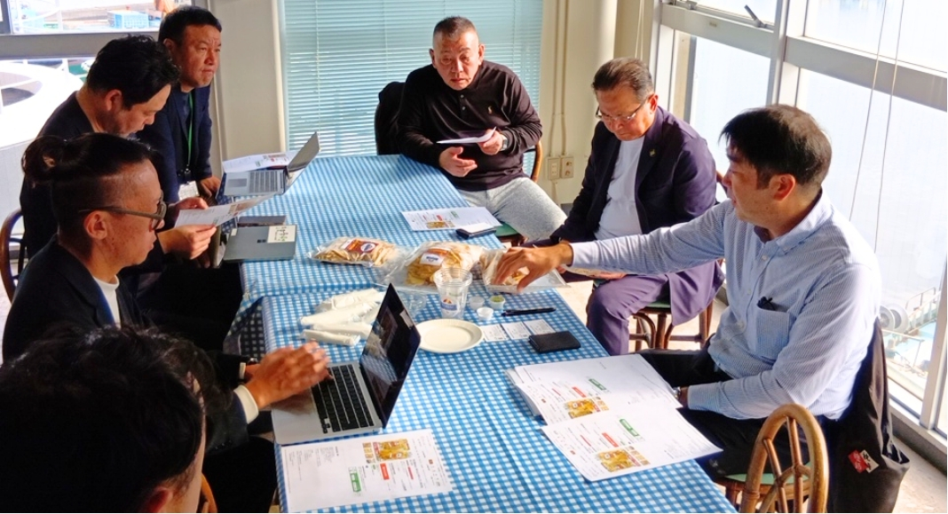 プロジェクト会議の様子